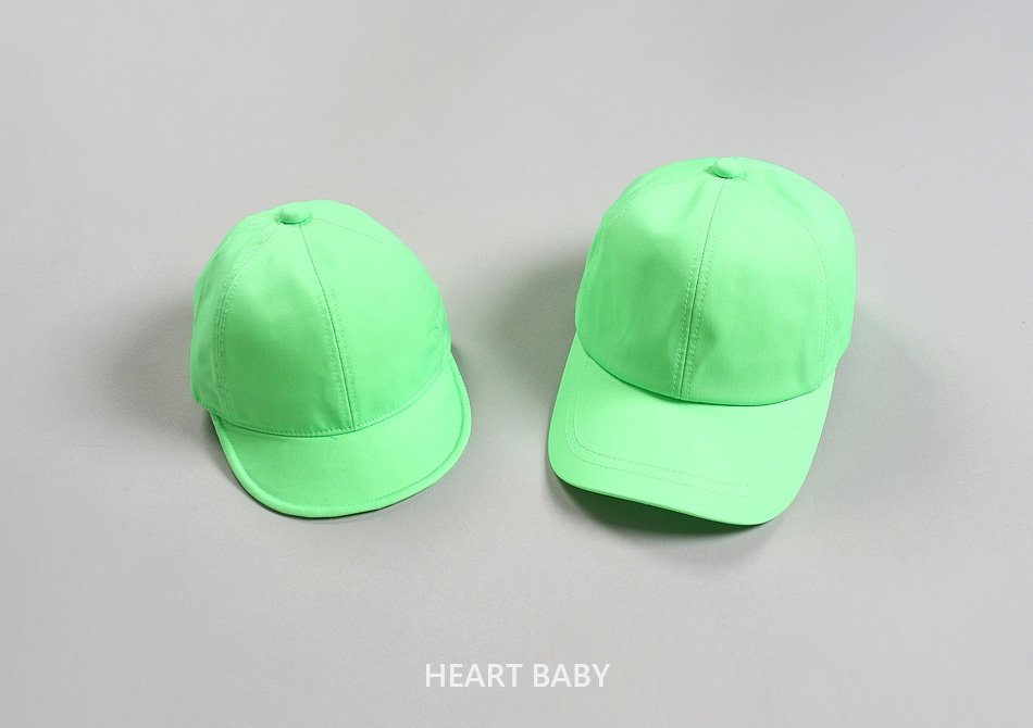 맘커플 어린이 데일리 하트 컬러 캡모자(48호-56호)유아 아동 남아 여아 키즈 등원룩 : 예쁜우리새끼