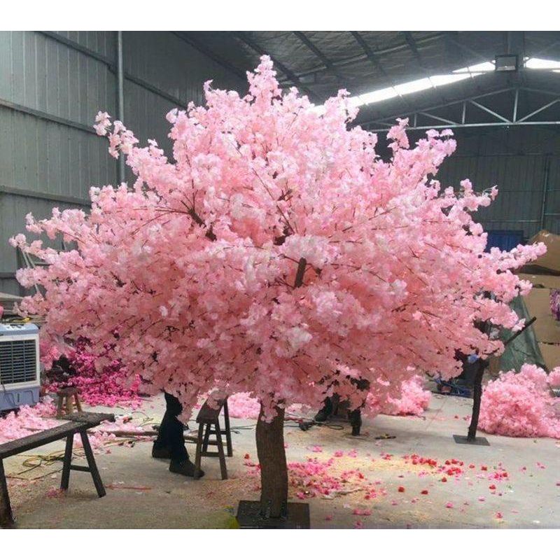 조화 벚꽃 인테리어 장식 큰 꽃 나무 가짜 복숭아 웨딩 호텔 쇼핑몰 소원 : 한경리2