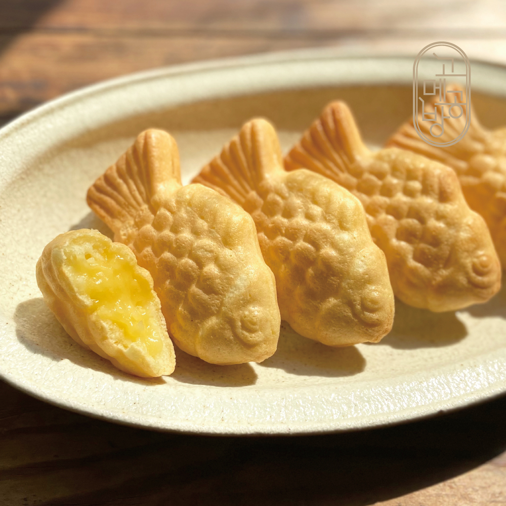 [고메공방] 슈크림빵빵 쁘띠붕어빵 400g x 1팩 : 고메공방