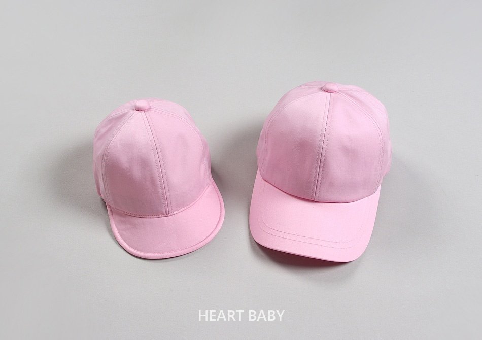 맘커플 어린이 데일리 하트 컬러 캡모자(48호-56호)유아 아동 남아 여아 키즈 등원룩 : 예쁜우리새끼