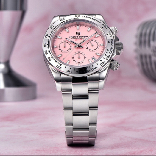 세이코무브 고급 크로노 남자 손목시계 ST9135WC-인디핑크(BSP243) : StyleOlle