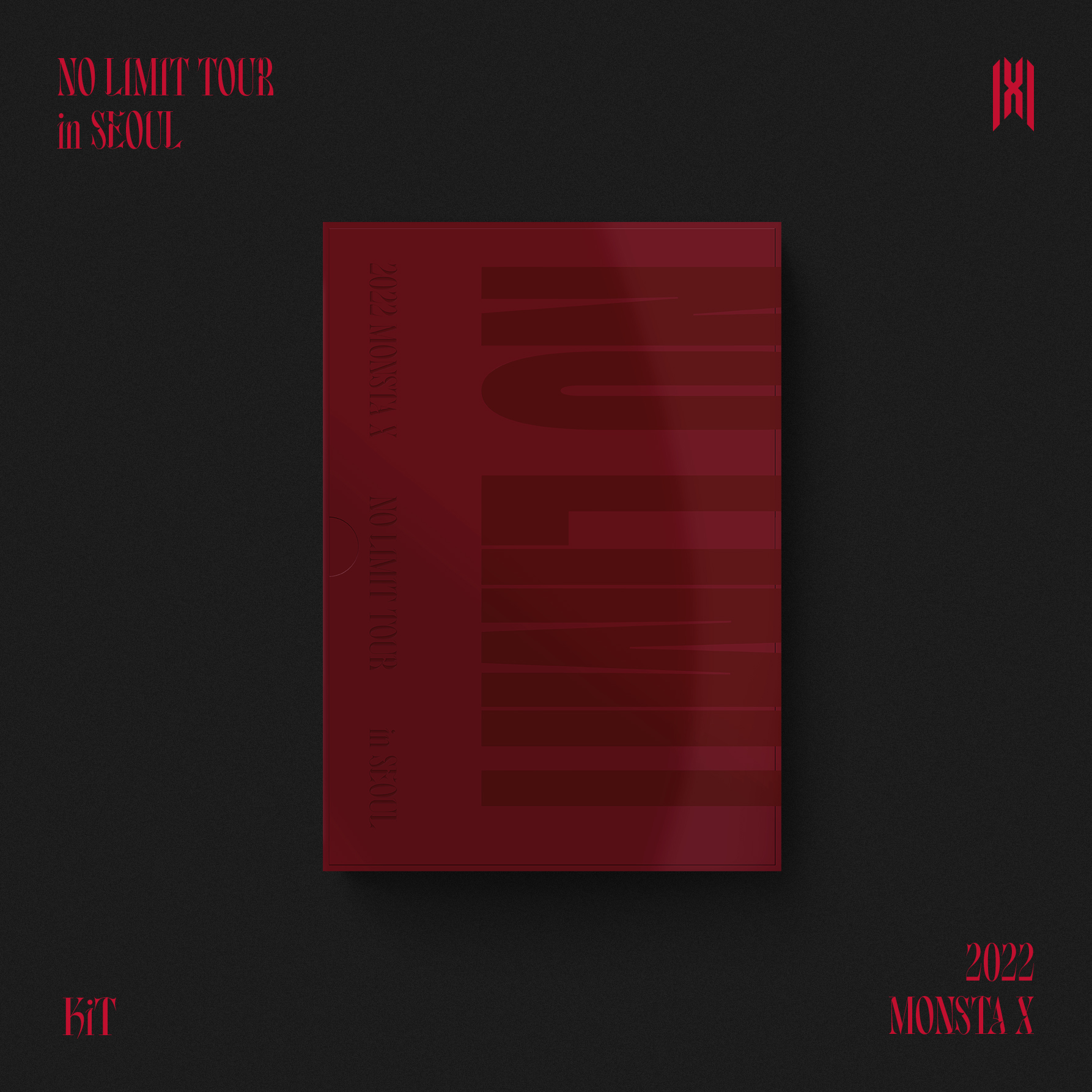 몬스타엑스 MONSTA X - 2022 MONSTA X [NO LIMIT] TOUR IN SEOUL KIT 노 리밋 투어 인 서울  키트 : 리스뮤직