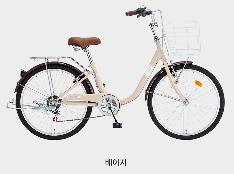 삼천리 2024 24 선데이 여성용 클래식 바구니 놀면뭐하니 유재석자전거 : 탑 바이시클