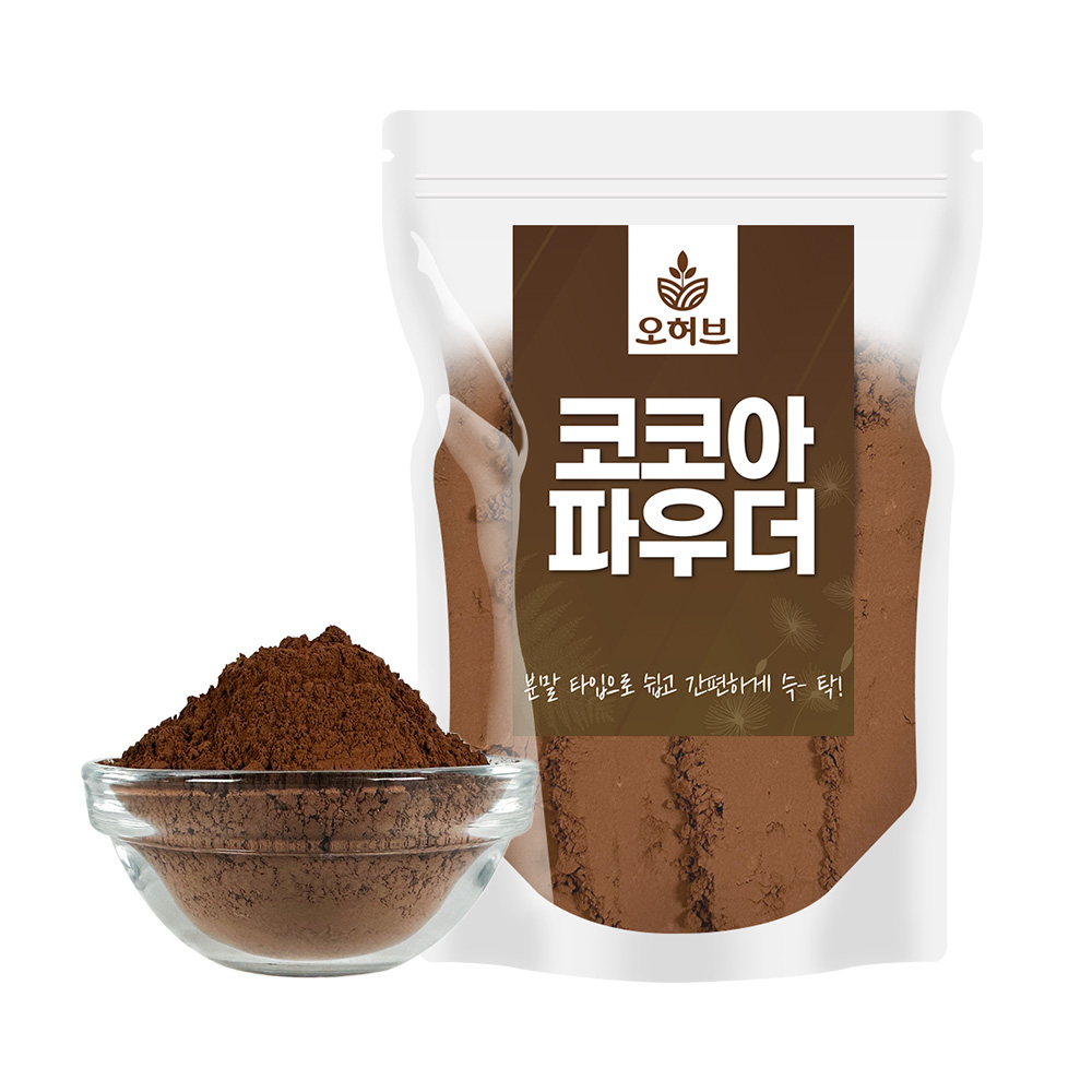 코코아파우더 500g 코코아 가루 분말 : 오허브 마트