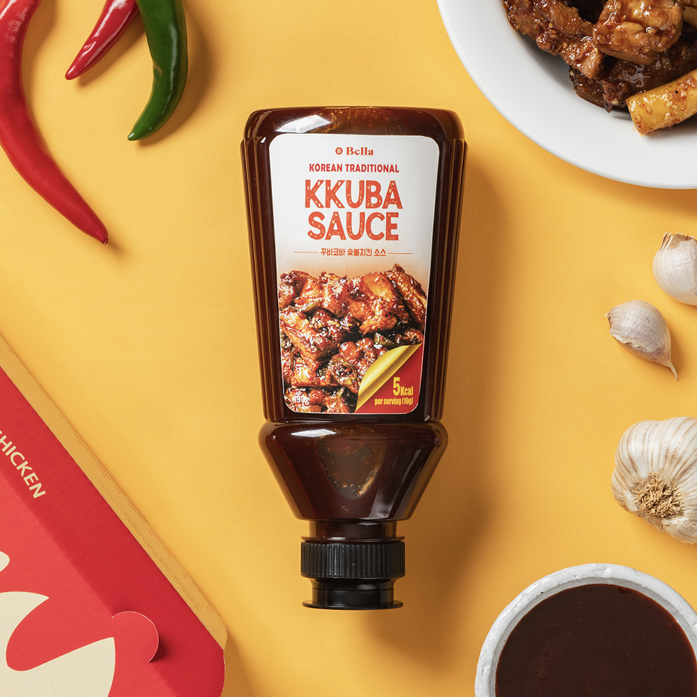 저당  꾸바코바숯불치킨소스 벨라푸드 10g 5.2칼로리 : 벨라푸드