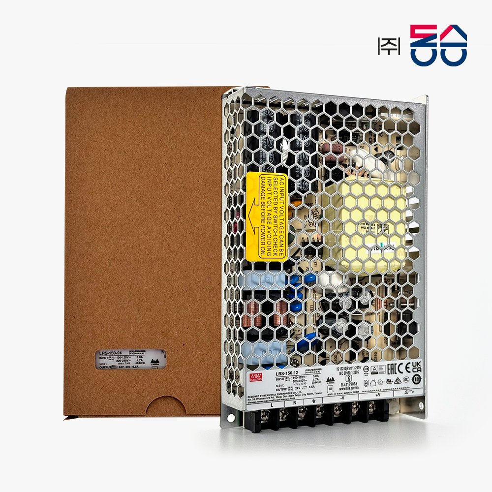 민웰 SMPS 파워서플라이 LRS-150-24 6.3A LRS-150-12 12.5A : 주식회사 동승