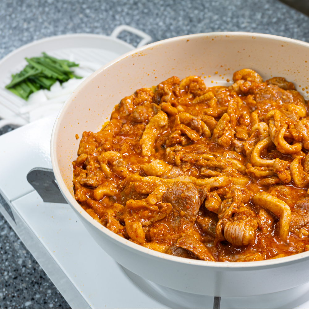 달수 오리주물럭 양념 오리불고기 1kg : 성화푸드