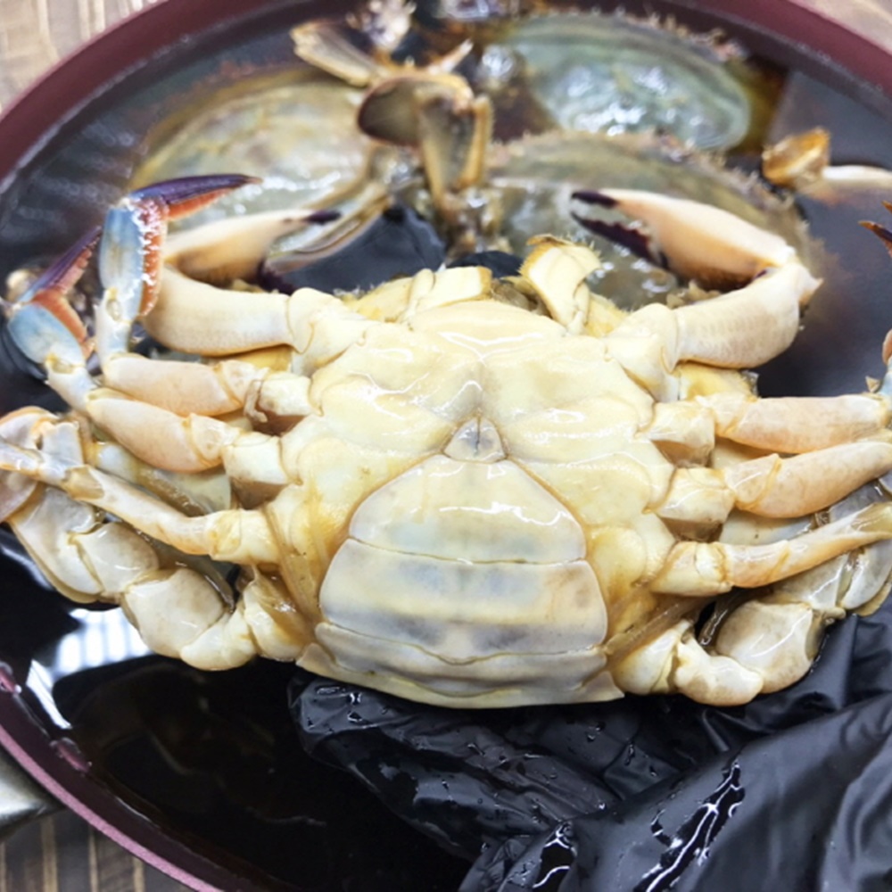 간장게장 국내산 간장 암꽃게장 군산 간장 게장 2.5kg : 바다베개