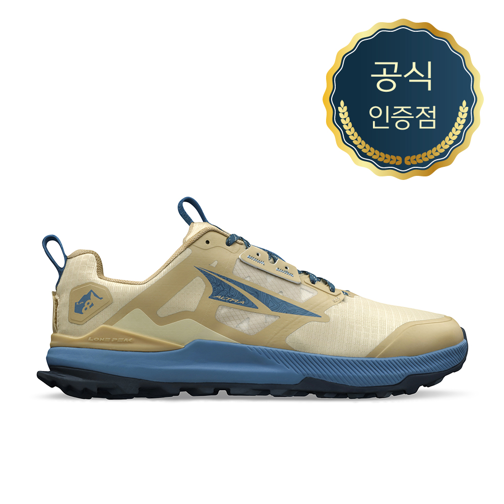 알트라 론픽8 남성 트레일 러닝화 경량 트레킹화 탄 : 알트라