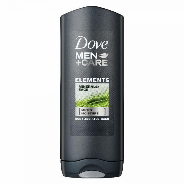도브 바디워시 바디클렌져 남자 플러스 케어 엘리먼트 미네랄 앤 세이지 바디 워시 400mL 272706 : 라송송