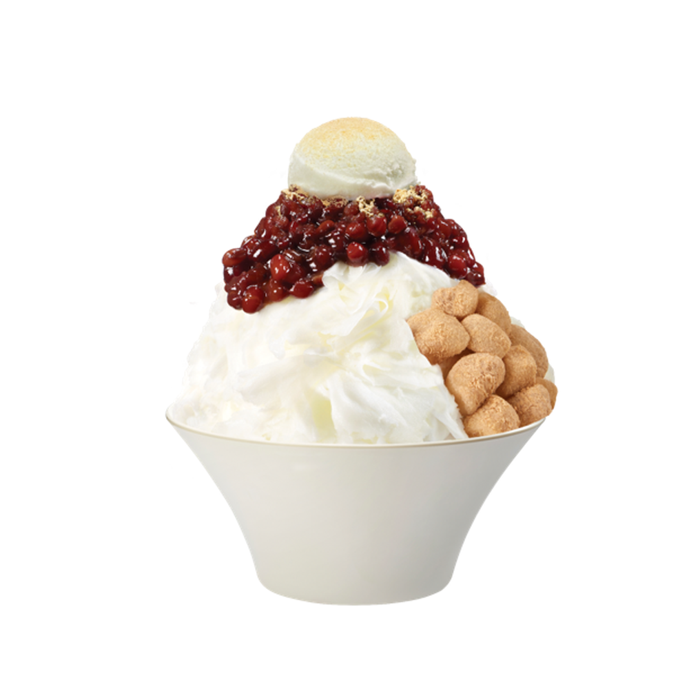 젤라또 레드빈 빙수 : 카페 파스쿠찌
