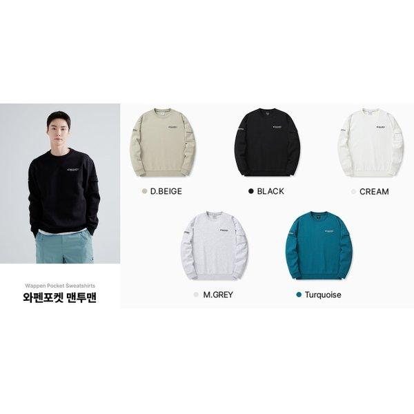 [갤러리아] [광교점][24SS][디스커버리]와펜포켓 맨투맨(DXMT37041)(한화갤러리아㈜ 광교점) : 갤러리아백화점