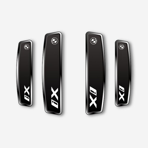BMW iX 블랙 쉴드 엠블럼 도어가드 인테리어 용품 : 에스지 클럽