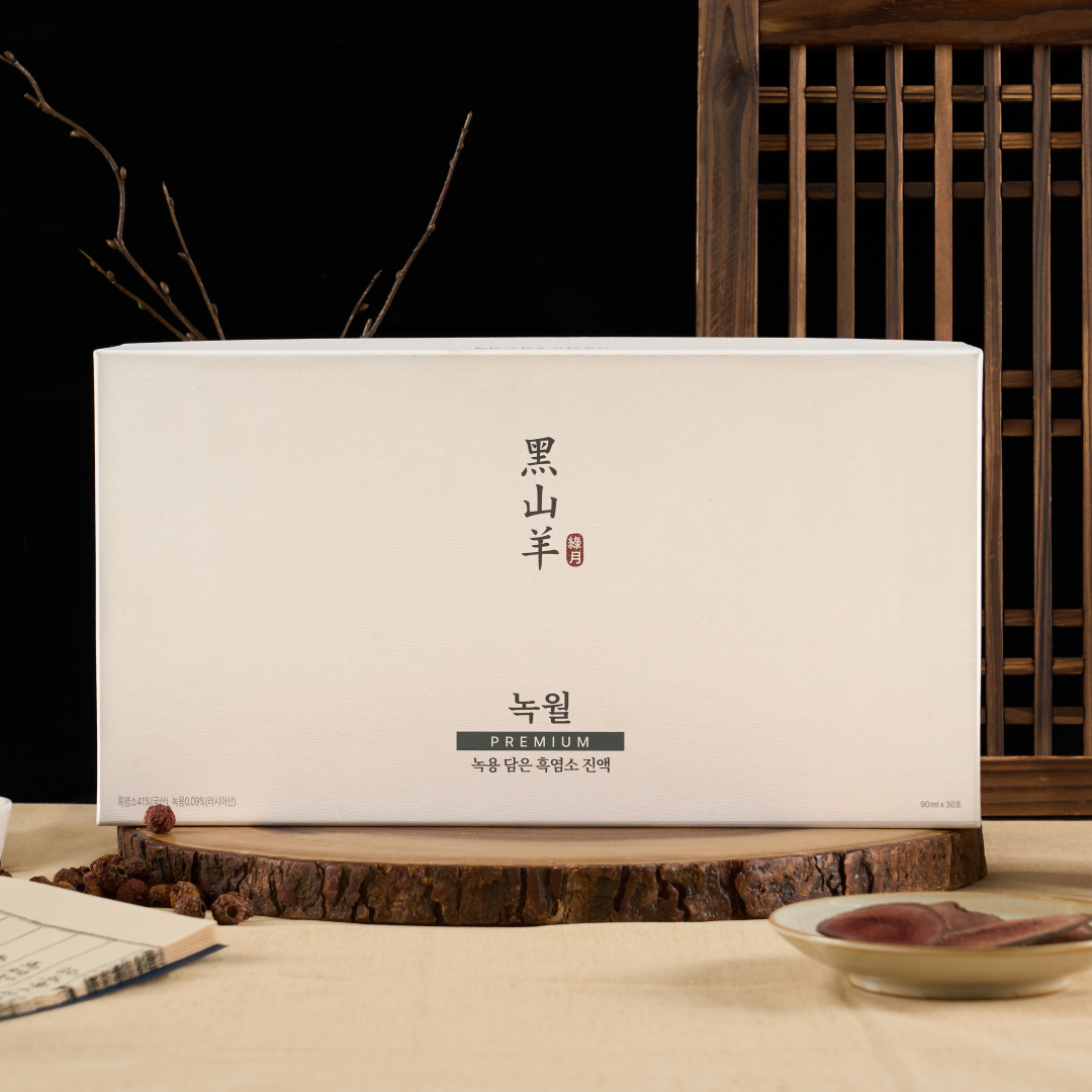 녹월 흑염소진액 엑기스 흑염소즙 효능 원기회복 30개입 : 녹월
