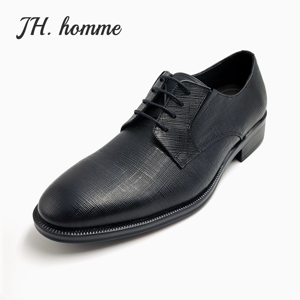 발편한 소가죽 남자 구두 남성 정장구두 더비슈즈 JHIT2202SBK : JH.HOMME