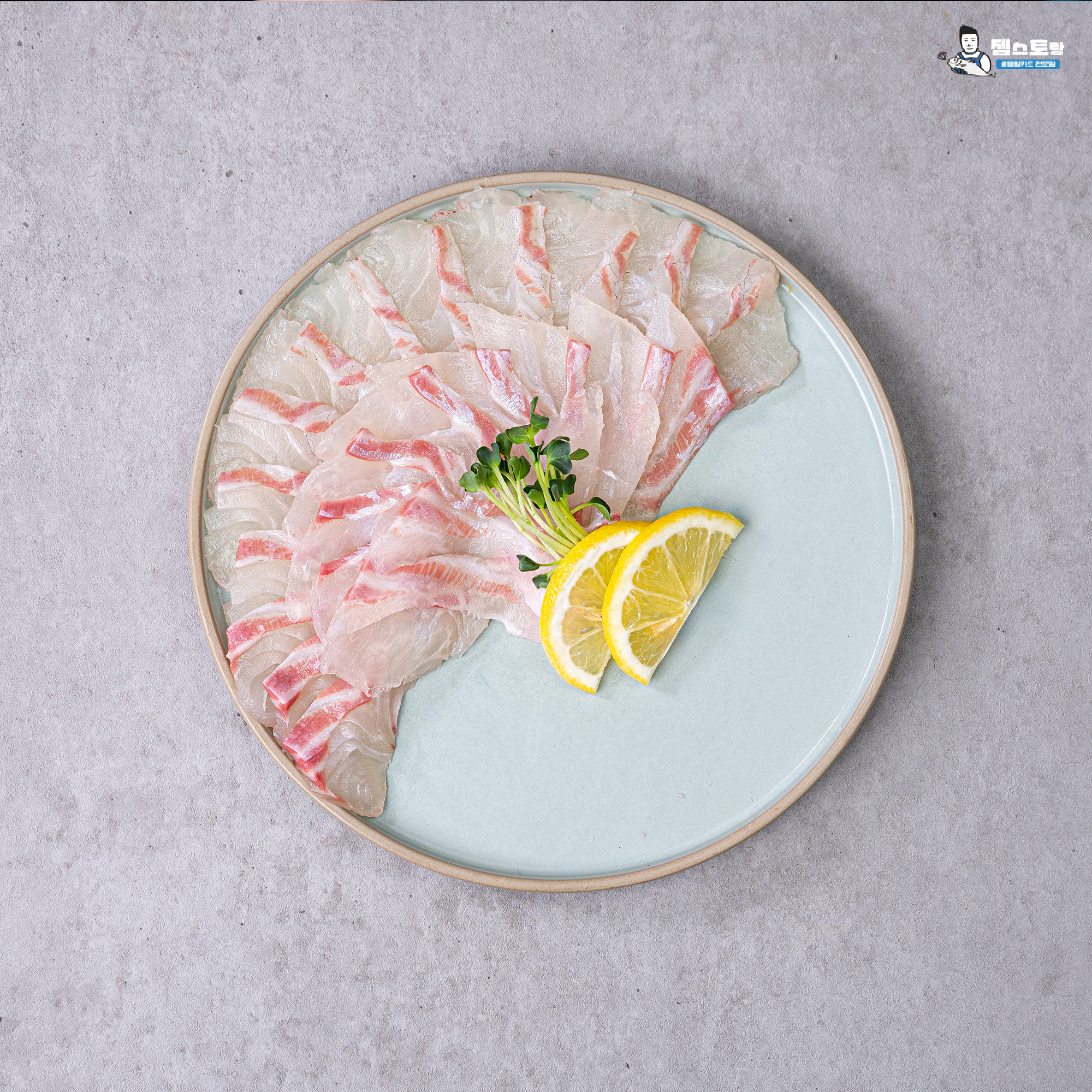 국내산 참돔회 도미 필렛 숙성회 200g 320g(1kg) 활어회 대광어 연어 필렛 : 젬스토랑