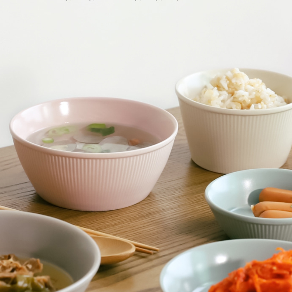 컵라면용기 비비밥그릇 우동 떡국 그릇 라면기 세트 : 일상 공장