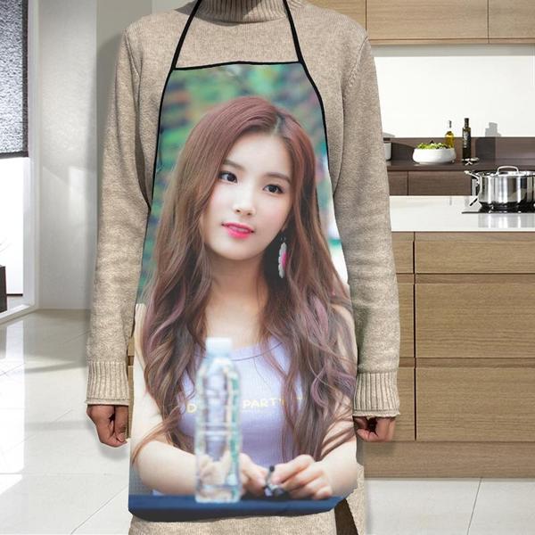 남녀공용 소희 ELRIS 앞치마 가정용 커피숍 청소 더러움 방지 주방 50x75cm 68x95cm W0424 : 육자마켓