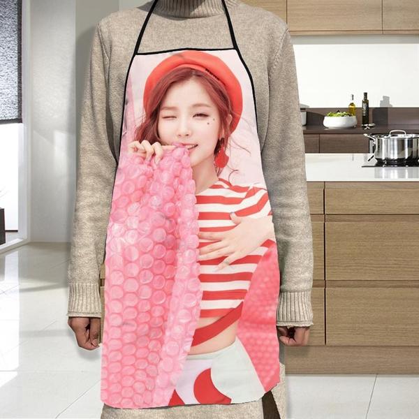 남녀공용 소희 ELRIS 앞치마 가정용 커피숍 청소 더러움 방지 주방 50x75cm 68x95cm W0424 : 육자마켓