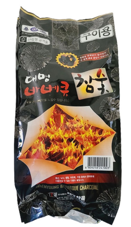 숮 장작 차콜 참숯 캠핑 장작 비장탄 백탄 참숯 땔깜 : 편의박스