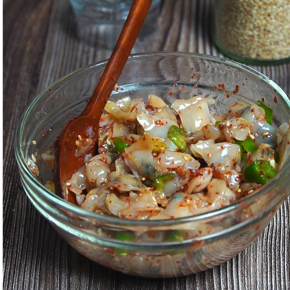 염장바지락살 저염조개젓 바지락젓갈 500g 1kg 2kg : 연안부두 효성상회