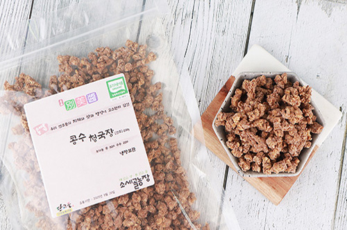 콩수 청국장 유기농 콩+수수 맛있는 국산 건조 청국장 200g : 럭스펀