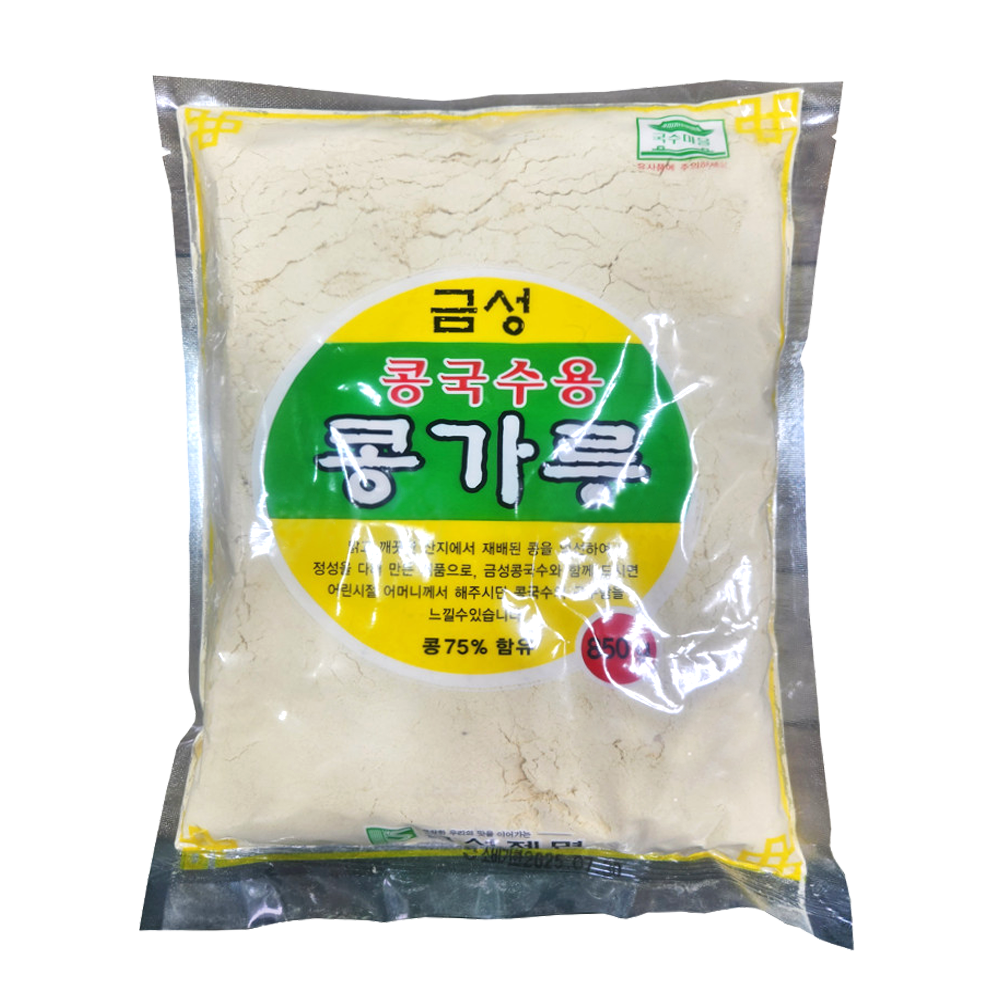 금성제면 콩국수용 콩가루 850g x 20봉 1박스 고소하고 맛있는 전통 콩가루 : 세기유통