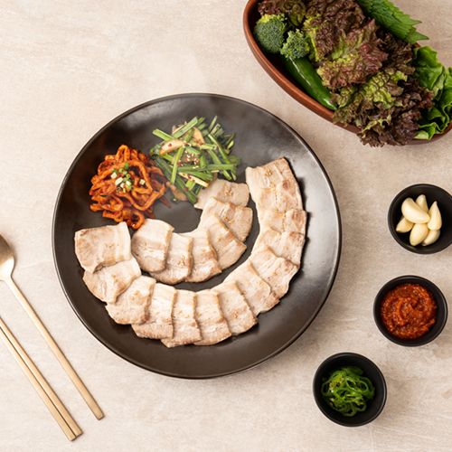 보쌈 수육 접시 그릇 3종 (택1) : 해피정코리아