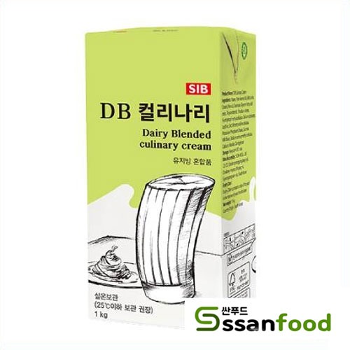 선인 DB 컬리나리 1L 컴파운드크림 동물성 혼합 : 싼푸드