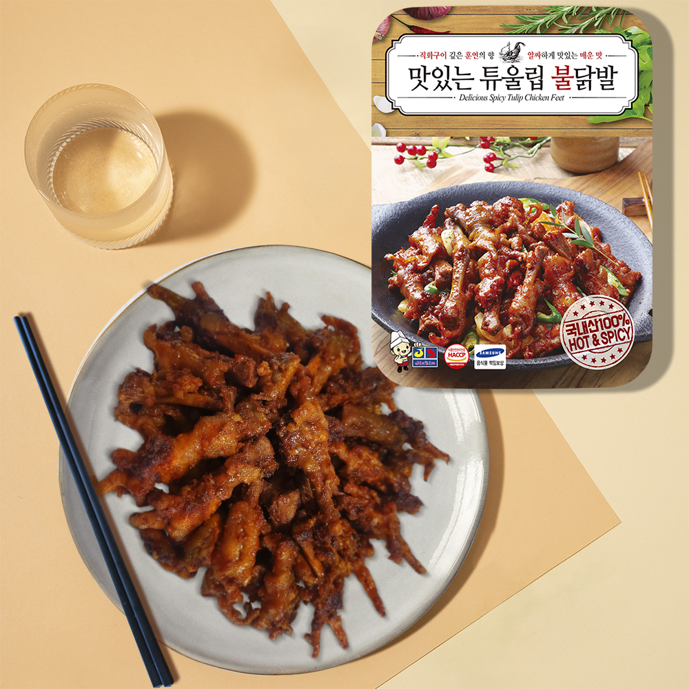막창곱창 대원푸드 튜울립,불 닭발 250g / 300g 국내산100% : 막창곱창전문 대원푸드