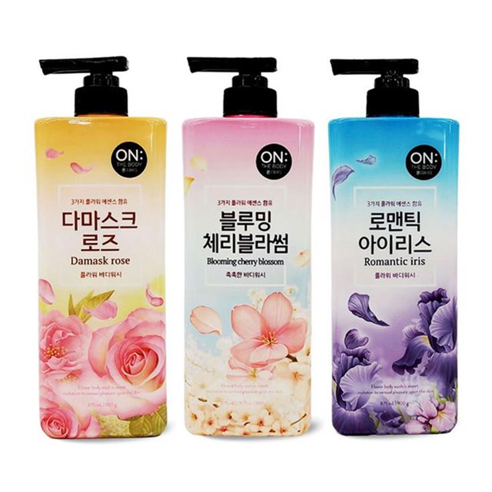 플라워향 체리블라썸 보습케어 꽃향기 퍼퓸 바디워시 900g 샤워젤 여자 : IVY리테일