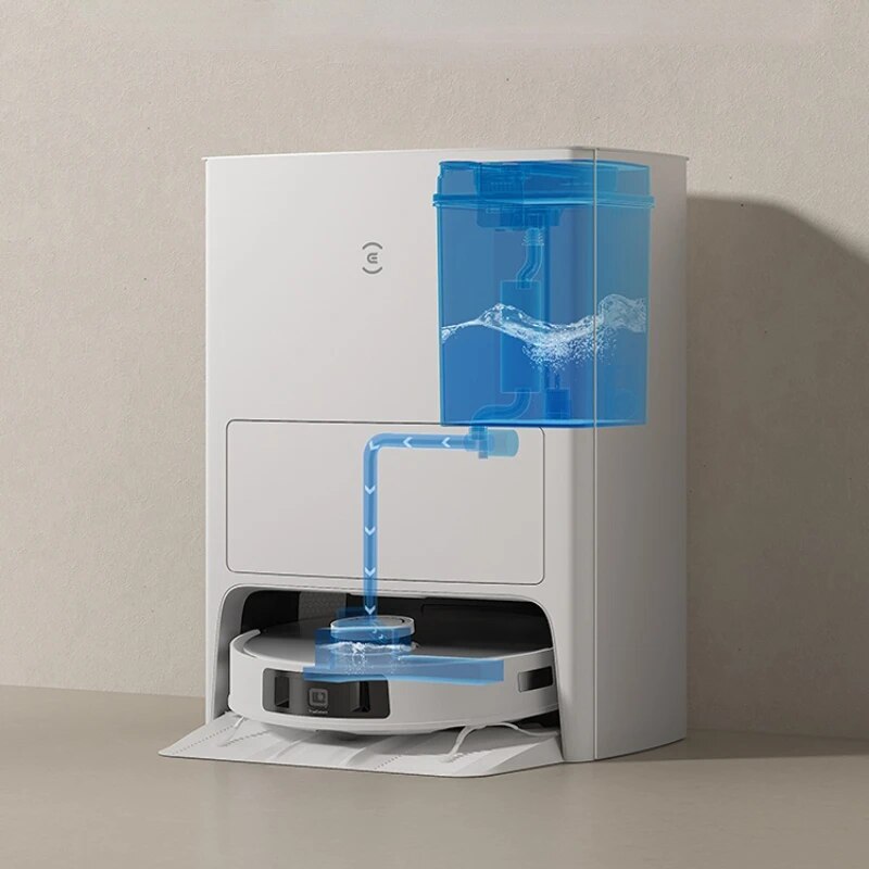 2023 Ecovacs T20 프로 플러스 진공 청소기 로봇 걸레질 집진기 온수 청소 자동 물 리필 : 골든에이스