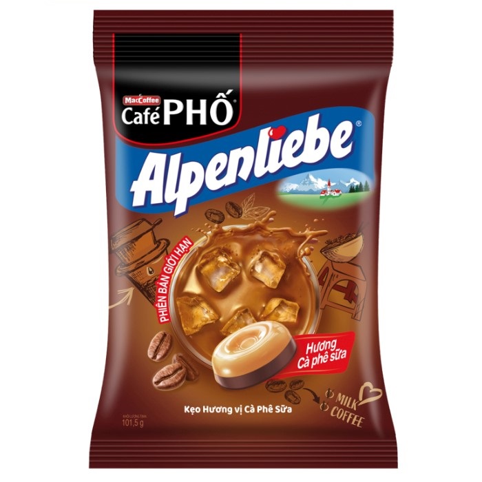 알펜리베 캔디 오리지널 딸기 커피 라임솔트맛 선택 Alpenliebe 100g : LOVE420