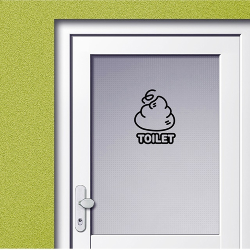 화장실 안내 표시 스티커 카페 매장 포인트 데코 표지판 - TOILET 13 : 봄날데코