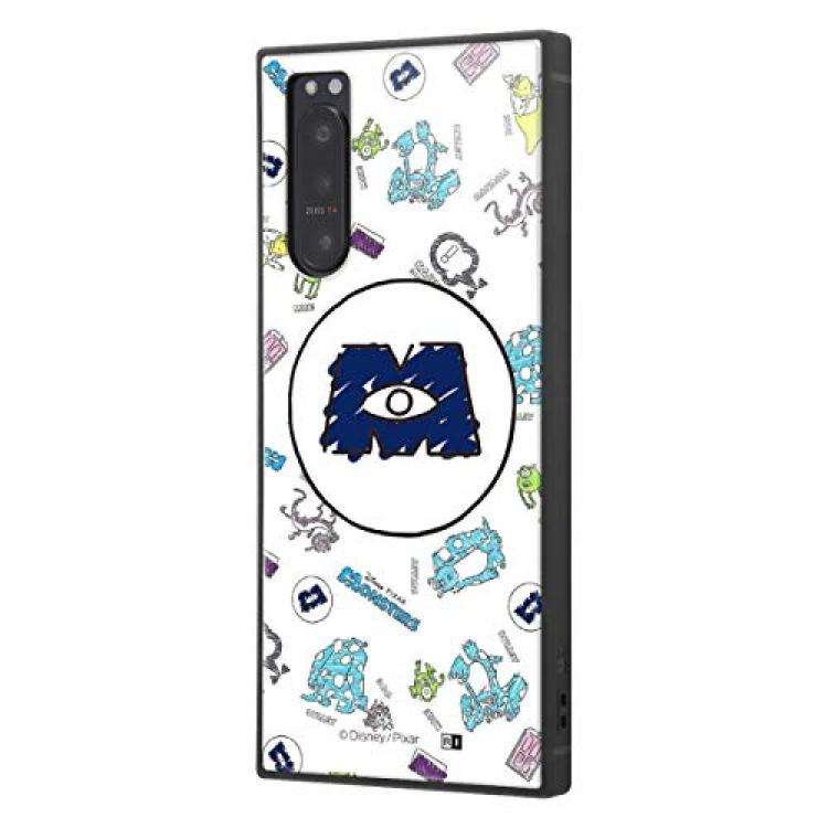 잉글렘 Xperia 5 II 케이스 내충격 커버 KAKU Disney 디즈니 몬스터즈 잉크총무늬01 : join forces
