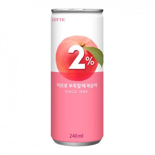 2% 이프로 부족할때 복숭아 240mlx30캔 : 피에이디
