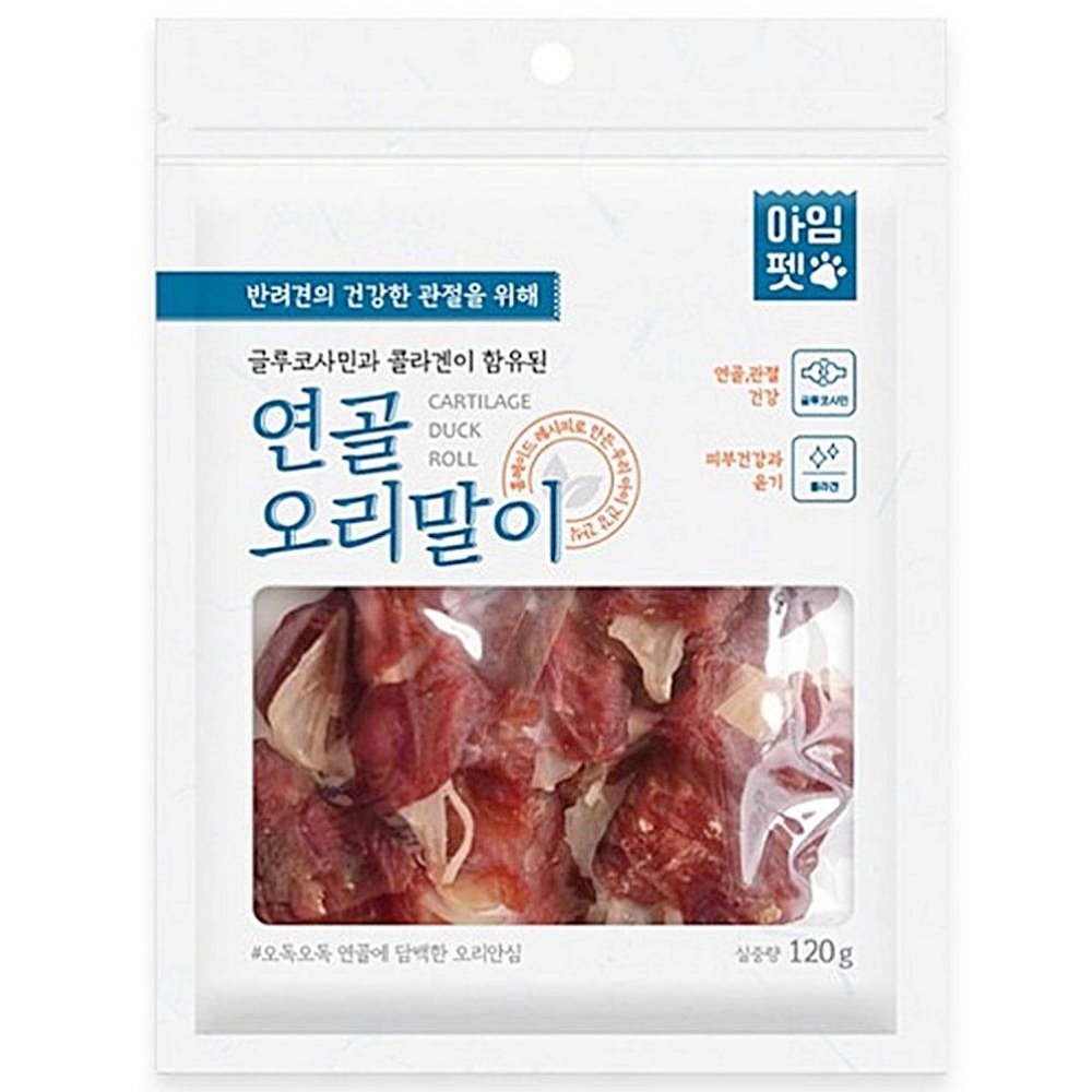 애견간식 오리연골말이간식 맛있는강아지 맛좋은강아지 강아지치킨 D18 E13WC01905M : 주리빙마켓
