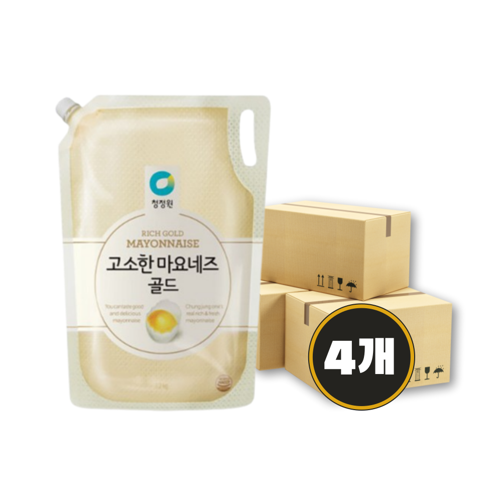 청정원마요네즈 3.2kg, 4개 : 청정식자재전문마트