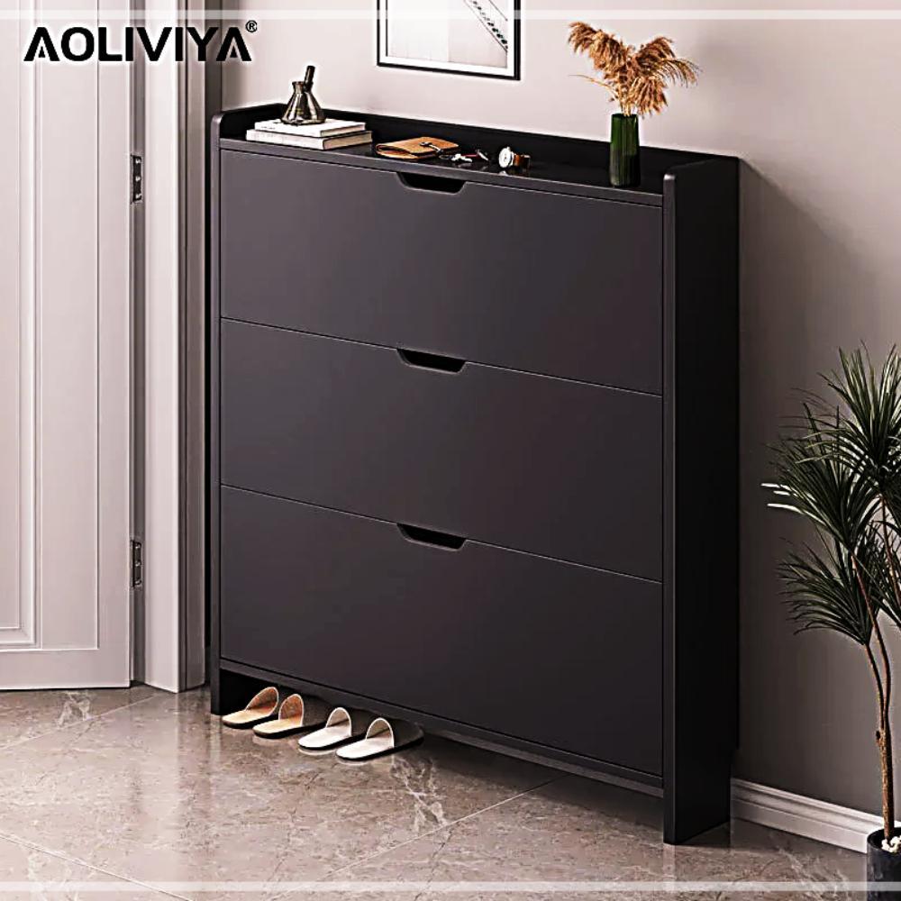 초박형 팁 신발거치대 간단한홈문짝 침실 방진 SH AOLIVIYA M574 : zz-mall