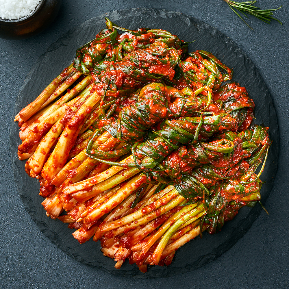 당일제조 전라도 국산 파김치 1kg : 소복김치