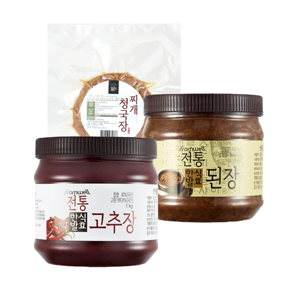 김인순 전통 수제 전통 된장/청국장/고추장 모음 : 김재식 헬스푸드