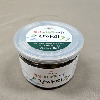 의령본가 뽕잎+마늘쫑+머위 장아찌 : 의령본가장아찌