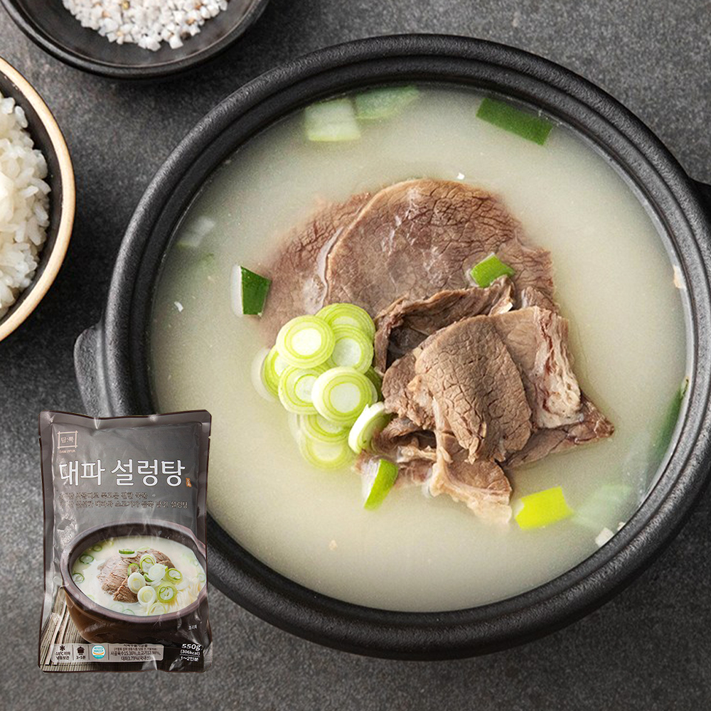 담뿍 대파설렁탕 550g x 1개입 : 최부자푸드