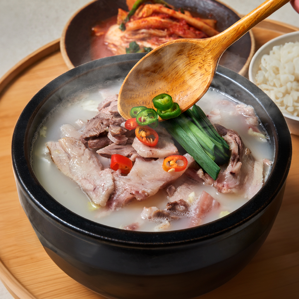 캠핑 음식 밀키트 경자국밥 돼지국밥 고기국밥 : 맛꾼푸드