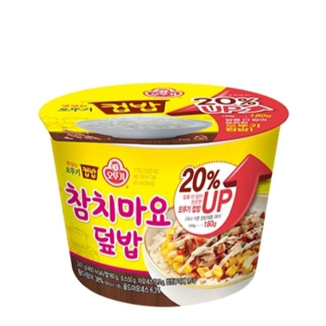 참치마요 247g 낱개판매 오뚜기 즉석밥 컵밥 덮밥 : 모코모코몰