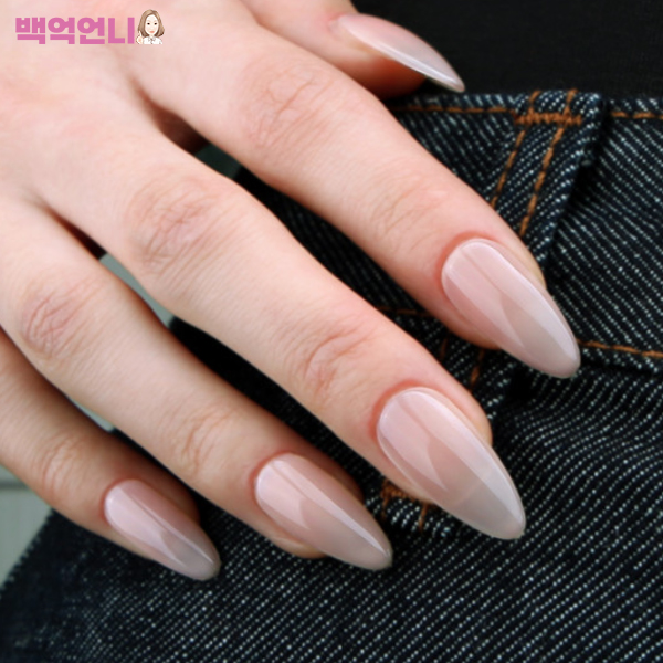 젤로젤로 누드앤무드 단품 스킨톤 젤네일 : 백억언니