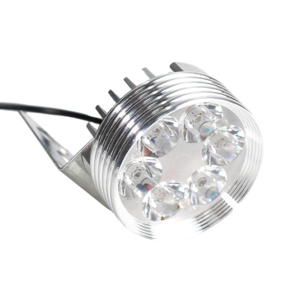 전기 자전거 헤드라이트 LED 램프 전기 자전거 램프 스쿠터 프론트 라이트 6LED 헤드라이트 전기 자전거 라이트 2V85V : YM Logis