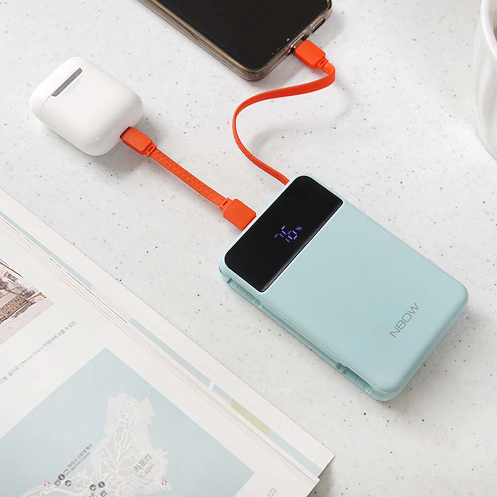 엔보우 고속충전 10000mAh 보조배터리 P10 : 엔보우스토어