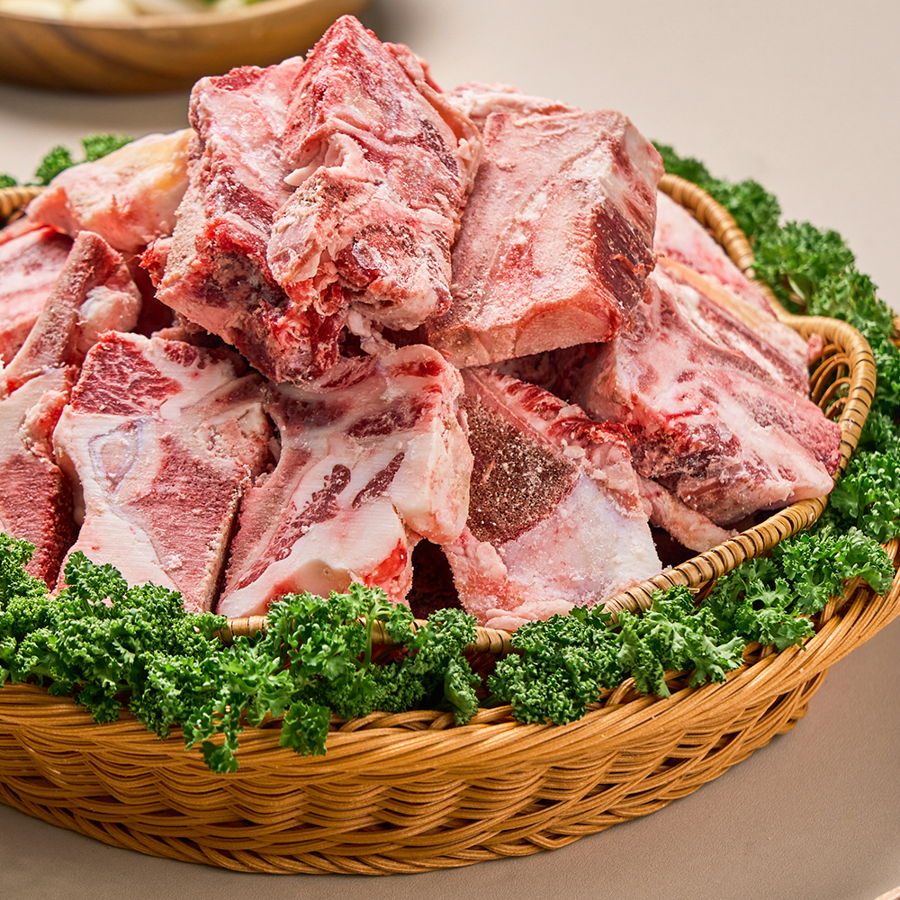 농가살리기 고단백 횡성 한우 모듬뼈 육수용 3kg 6kg : 농가살리기