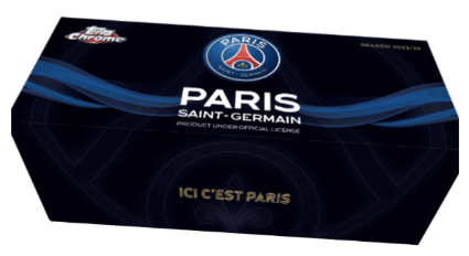 2022-23 탑스 크롬 PSG 사커 팀 세트 박스 : 고츠샵